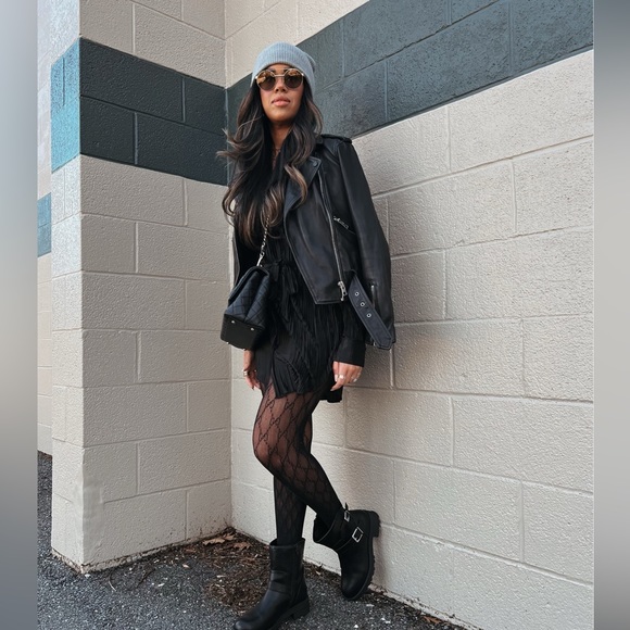 J.C. Penny, Black Boot, US 7.5 - Picture 1 of 3